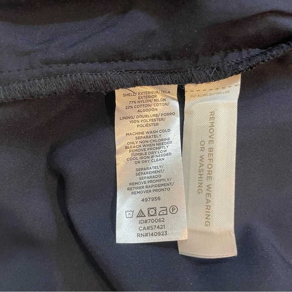 LOFT Navy Lace Short Sleeve Eyelet Dress Women’s Spring Summer Floral Blue - Picture 12 of 12